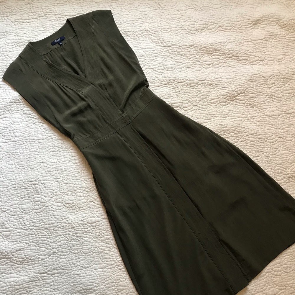 Madewell Silk Shirtdress